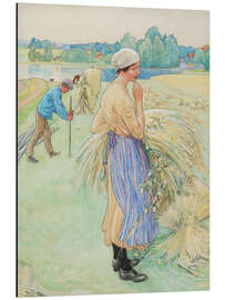 Magnettafel Maisschneiden II (Detail)