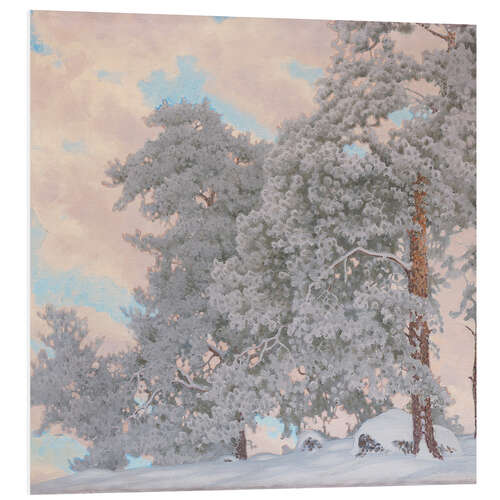 PVC-taulu Winter scene from Glava