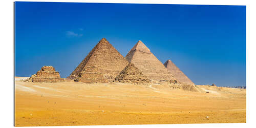 Galleriprint Pyramids of Cheops, Chephren and Mykerinos, Giza