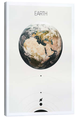 Canvas print Earth