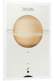 Quadro em PVC Saturno