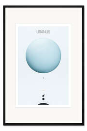 Gerahmter Kunstdruck Uranus