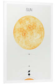 Hartschaumbild Sonne - Tobias Roetsch