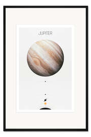Gerahmter Kunstdruck Jupiter