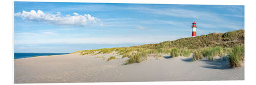 Bilde på skumplate Lighthouse on the beach on Sylt