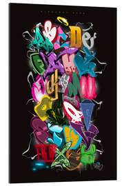 Gallery print Graffiti Alphabet