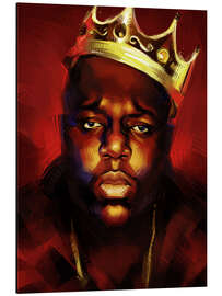 Aluminium print Biggie