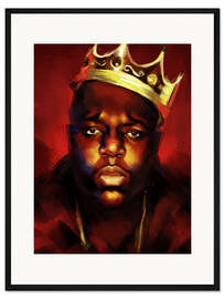 Gerahmter Kunstdruck Biggie