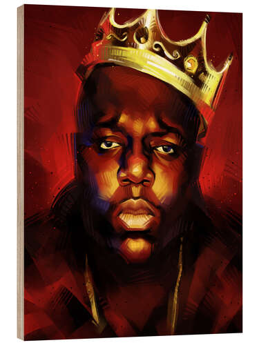 Quadro de madeira Biggie