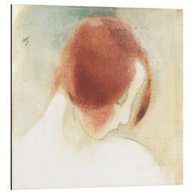 Magnettafel Das rothaarige Mädchen II