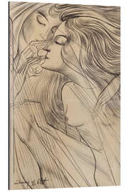 Magnettafel Zwei Musen