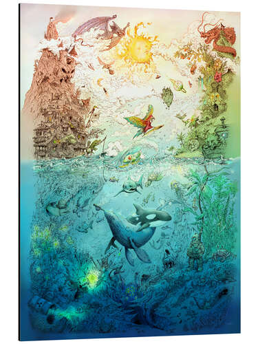 Quadro em alumínio Splash!