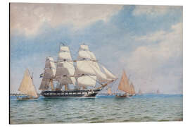 Magnettafel Vanadis segeln zur Insel Jaluit in der Südsee