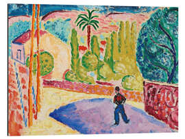 Magnettafel Straße in Südfrankreich