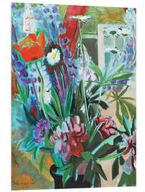 Foam board print Still Life With Flowers