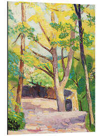 Magnettafel Gartenszene, Saltsjöbaden