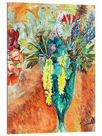 Tableau en plexi-alu Nature morte aux fleurs