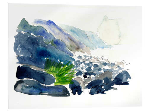 Gallery print Charco Azul on the coast of Gran Canaria