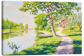 Canvas print  Deciduous by the river - Johan Krouthén