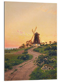 Gallery print Windmill at sunrise