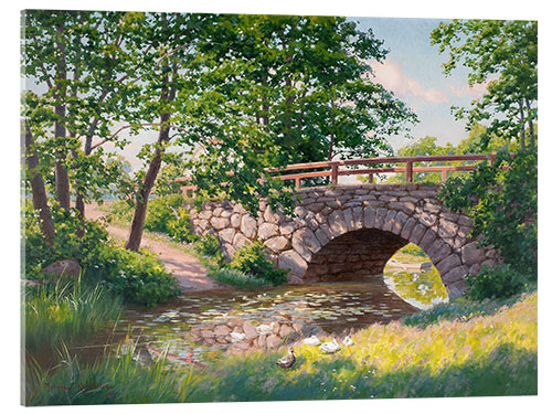 Acrylic print The old bridge