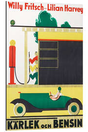 Magnettafel Liebe und Benzin