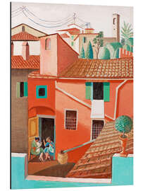 Magnettafel Haus der Nachbarn