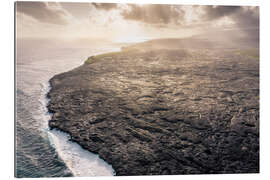 Gallery print Lava field on Big Island, Hawaii