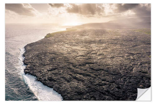 Sisustustarra Lava field on Big Island, Hawaii