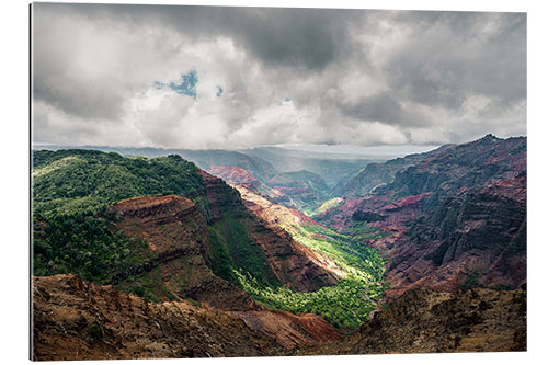 Gallery Print Waimea Canyon auf Kauai, Hawaii