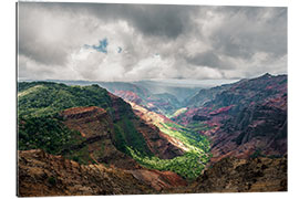 Gallery print Waimea Canyon in Kauai, Hawaii