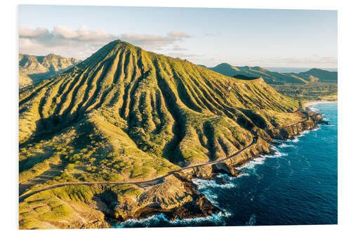 Obraz na PCV Crater at sunrise, Hawaii