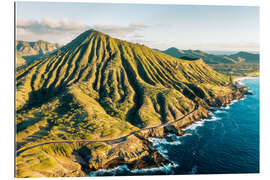 Galleriprint Crater at sunrise, Hawaii