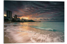 Gallery print Waikiki at sunrise