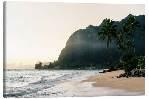 Canvas-taulu Tropical beach in Hawaii