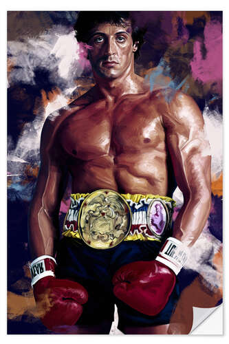 Vinilo para la pared Rocky Balboa