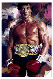 Vinilo para la pared Rocky Balboa