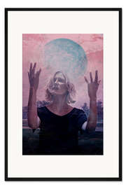 Gerahmter Kunstdruck Melancholie