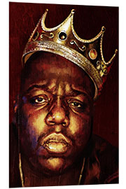 Quadro em PVC Biggie Smalls