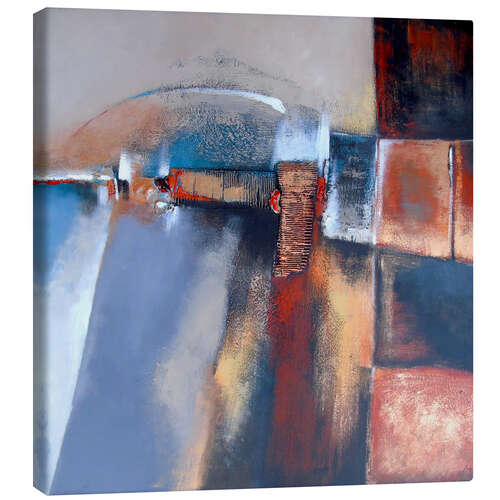 Leinwandbild Abstrakte Landschaft