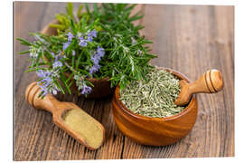 Galleritryk Blossoming rosemary