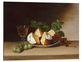 Magnettafel Stilleben mit Kuchen