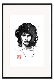 Gerahmter Kunstdruck Jim Morrison