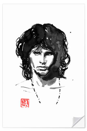 Wall sticker Jim morrison