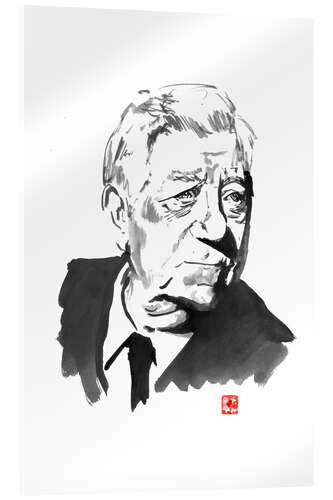 Akrylbilde Jean gabin