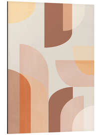 Magnettafel Retro-Geometrie IV