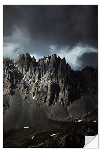 Naklejka na ścianę French alps