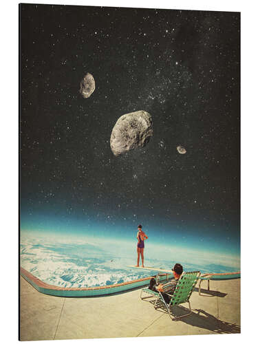 Aluminium print Summer with a Chance of Asteroids