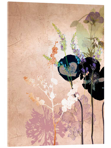 Obraz na szkle akrylowym Delicate Herbarium I