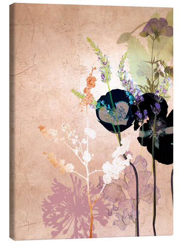 Canvas print Delicate Herbarium I